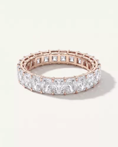 Radiant Cut Lab Diamond Eternity Ring (4.0 ct. tw.)
