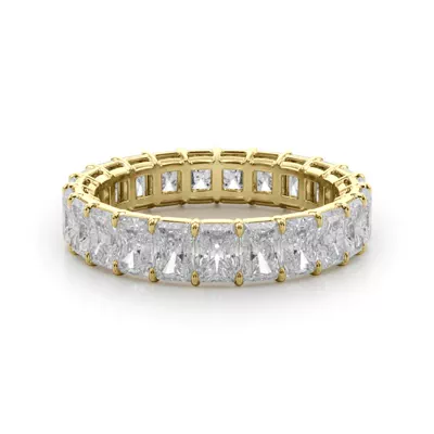 Radiant Cut Lab Diamond Eternity Ring (4.0 ct. tw.)