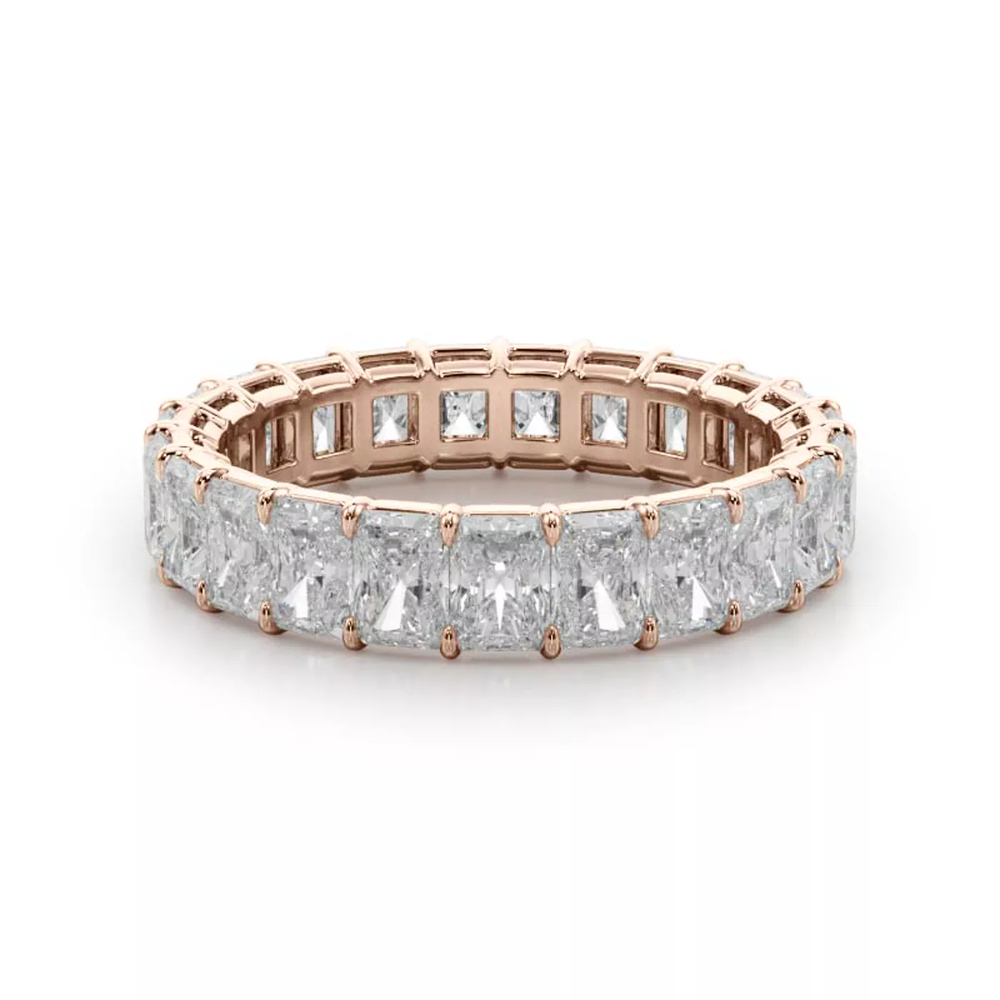 Radiant Cut Diamond Eternity Ring (4.0 ct. tw.)