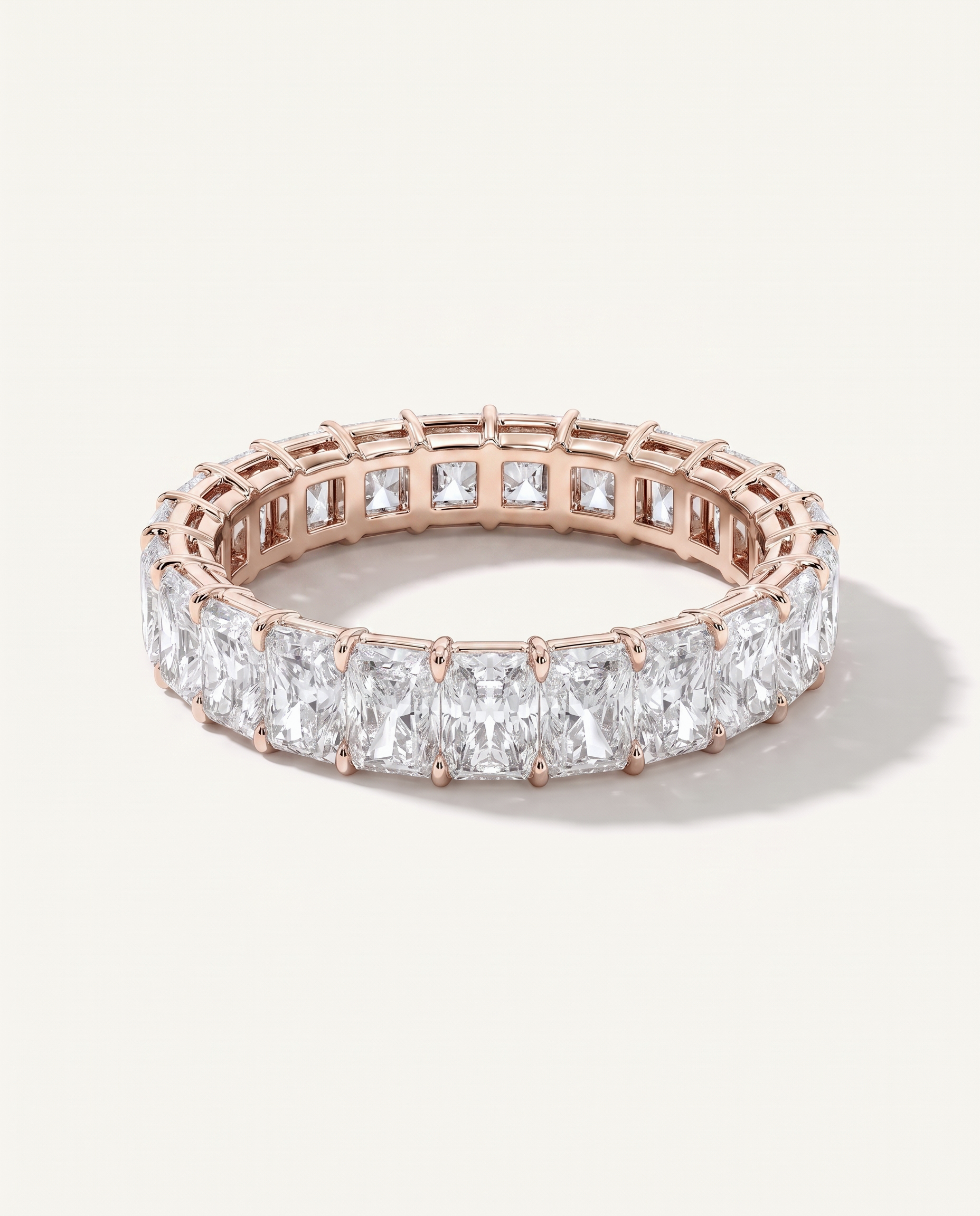 Radiant Cut Diamond Eternity Ring (4.0 ct. tw.)