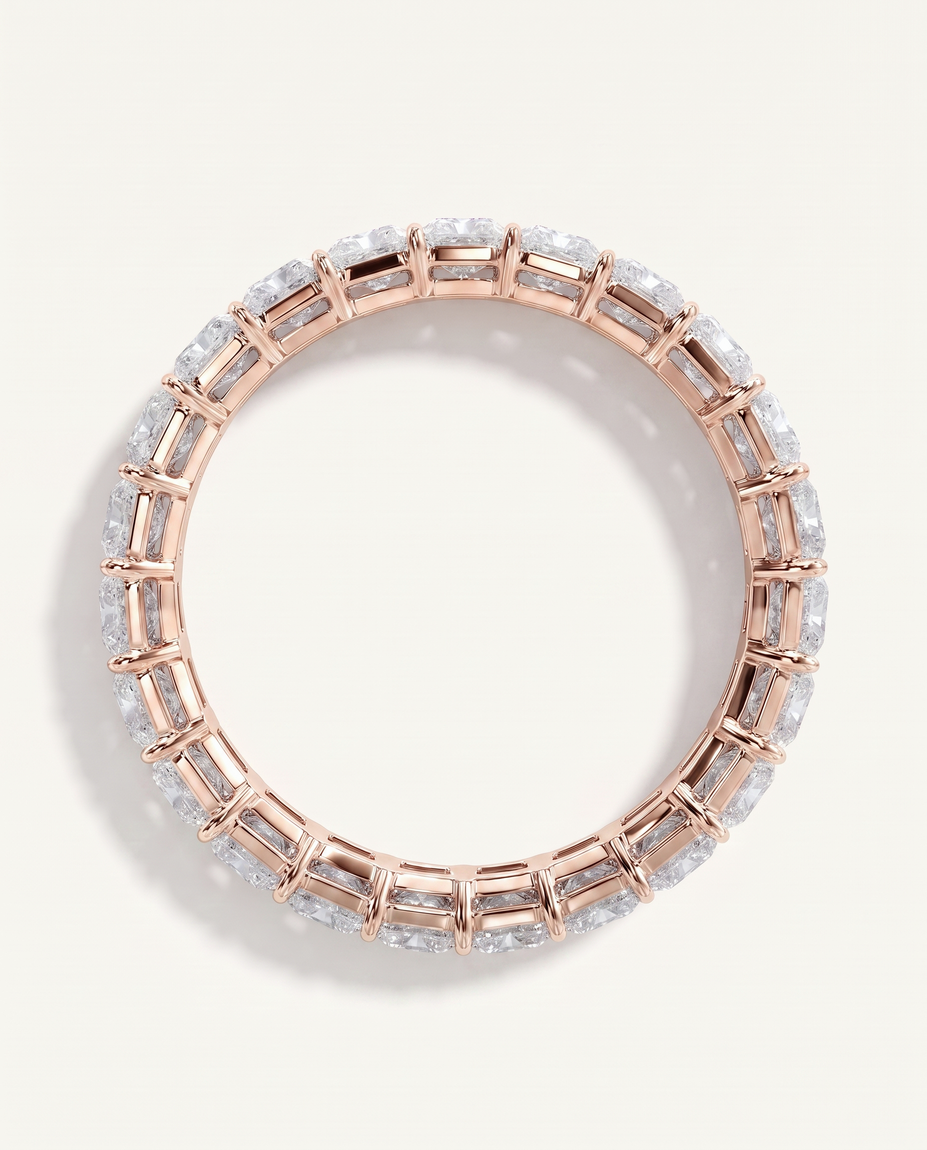 Radiant Cut Diamond Eternity Ring (4.0 ct. tw.)