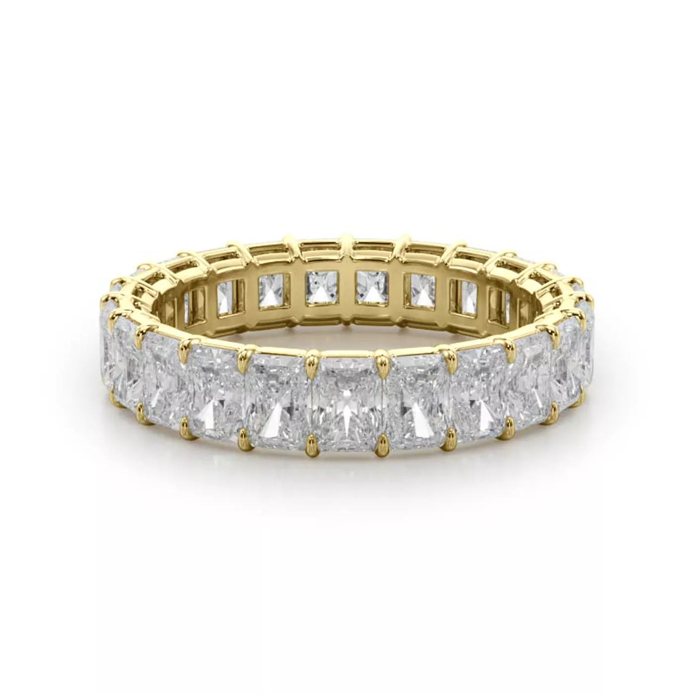Radiant Cut Diamond Eternity Ring (4.0 ct. tw.)