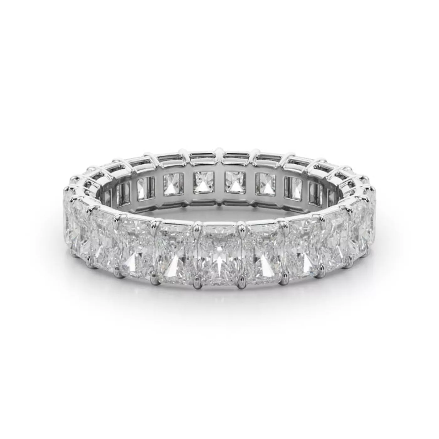 Radiant Cut Diamond Eternity Ring (4.0 ct. tw.)