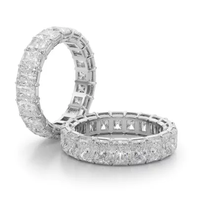 Radiant Cut Lab Diamond Eternity Ring (6.0 ct. tw.)