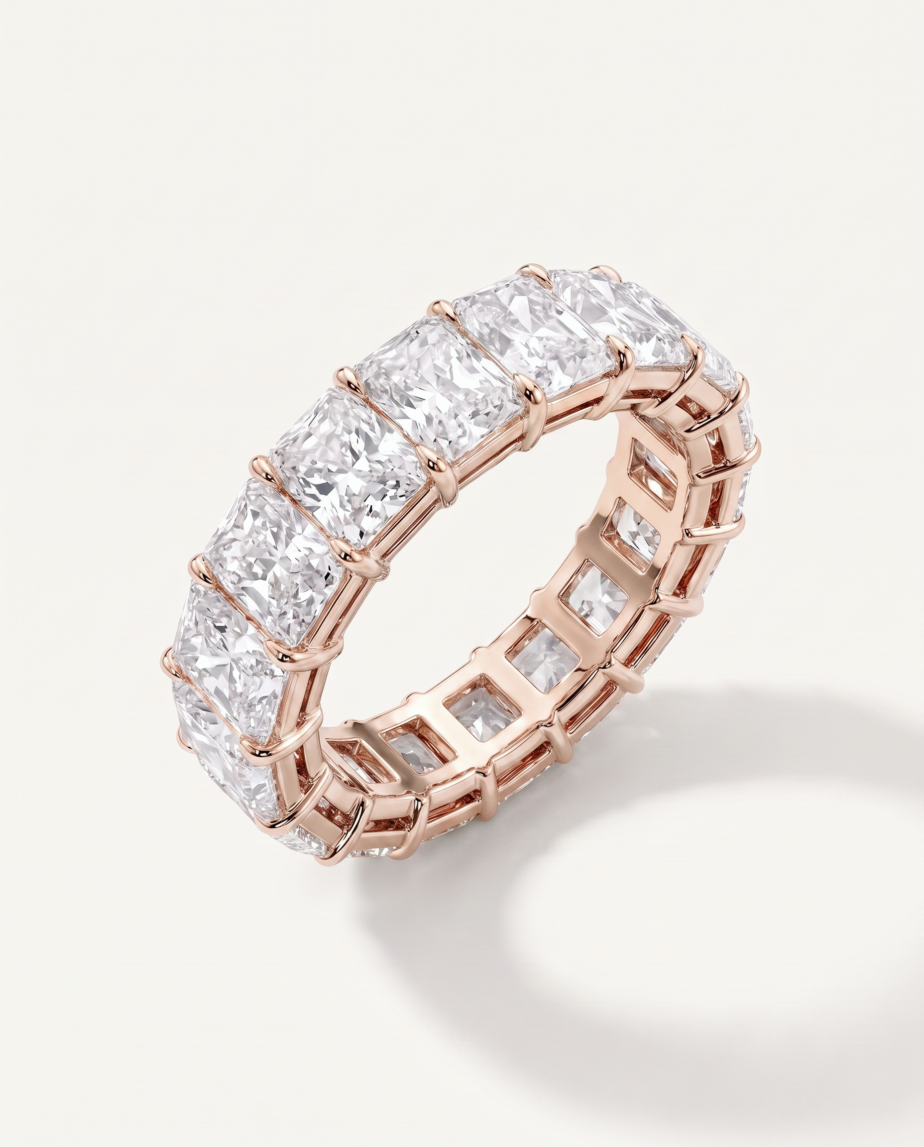 Radiant Cut Diamond Eternity Ring (6.0 ct. tw.)