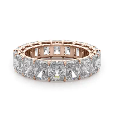 Radiant Cut Lab Diamond Eternity Ring (7.0 ct. tw.)
