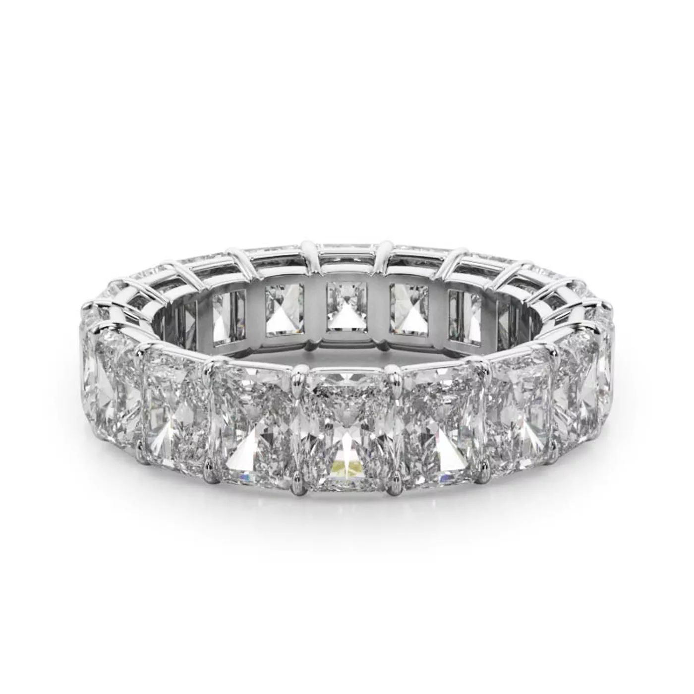 Radiant Cut Diamond Eternity Ring (7.0 ct. tw.)