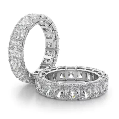 Radiant Cut Diamond Eternity Ring (7.0 ct. tw.)