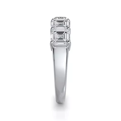 Asscher Cut Lab Diamond 5 Stone Ring (2.50 ct. tw.)