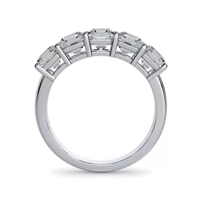Asscher Cut Lab Diamond 5 Stone Ring (2.50 ct. tw.)