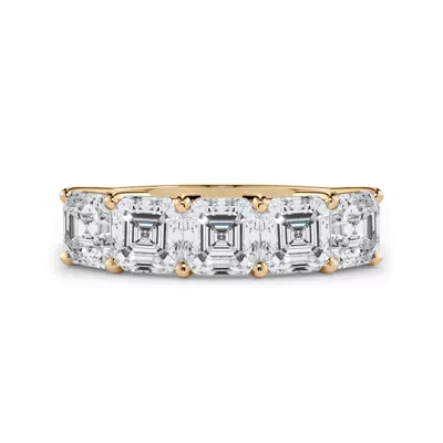 Asscher Cut Lab Diamond 5 Stone Ring (2.50 ct. tw.)