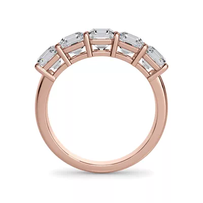 Asscher Cut Diamond 5 Stone Ring (2.50 ct. tw.)