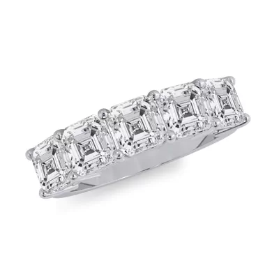Asscher Cut Lab Diamond 5 Stone Ring (3.00 ct. tw.)