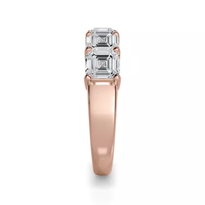 Asscher Cut Diamond 5 Stone Ring (3.00 ct. tw.)