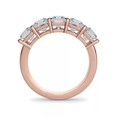 Asscher Cut Diamond 5 Stone Ring (3.00 ct. tw.)