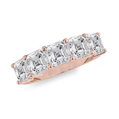 Asscher Cut Diamond 5 Stone Ring (3.00 ct. tw.)