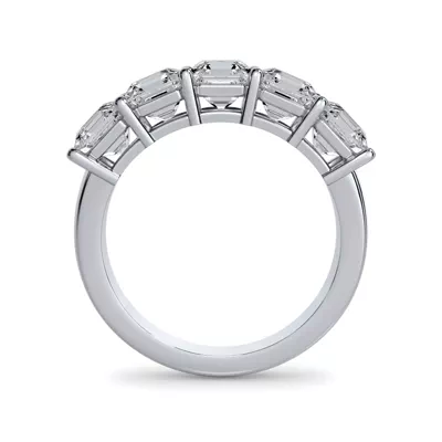 Asscher Cut Diamond 5 Stone Ring (3.00 ct. tw.)