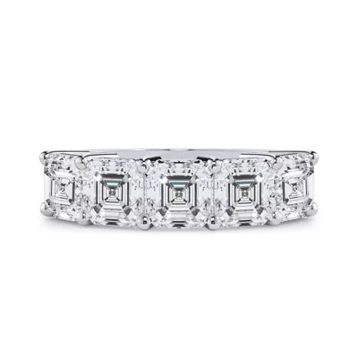 Asscher Cut Diamond 5 Stone Ring (3.50 ct. tw.)