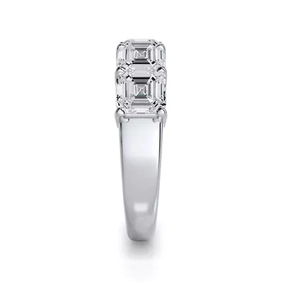 Asscher Cut Diamond 5 Stone Ring (3.50 ct. tw.)