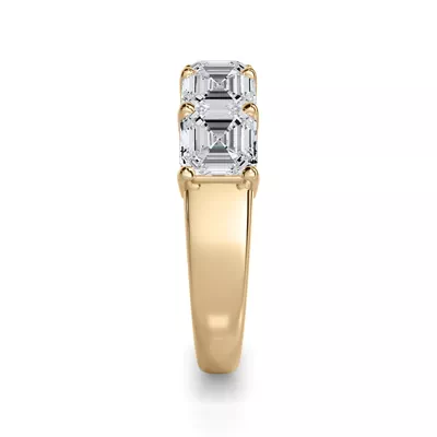 Asscher Cut Diamond 5 Stone Ring (3.50 ct. tw.)
