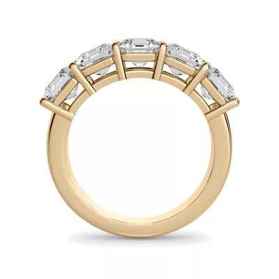 Asscher Cut Diamond 5 Stone Ring (3.50 ct. tw.)