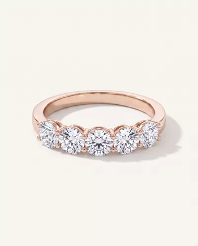 Classic Five-Stone Round Lab Diamond Band (1.00ct. tw.)