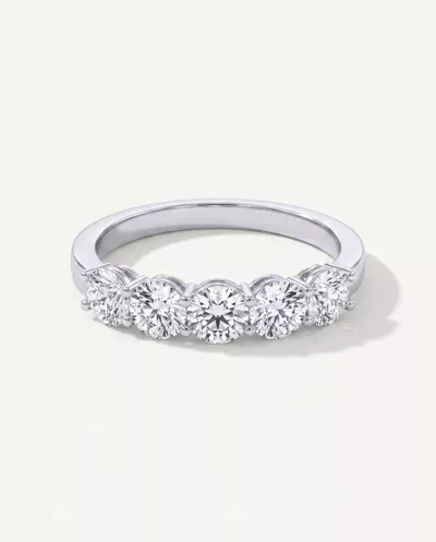 Classic Five-Stone Round Lab Diamond Band (1.00ct. tw.)