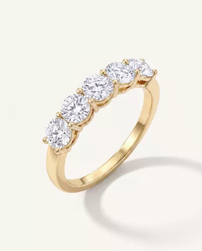 Classic Five-Stone Round Lab Diamond Band (1.00ct. tw.)