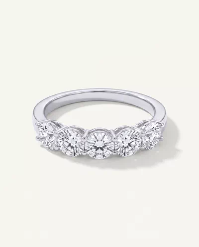 Classic Five-Stone Round Lab Diamond Band (1.25ct. tw.)