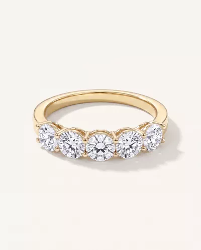 Classic Five-Stone Round Lab Diamond Band (1.25ct. tw.)