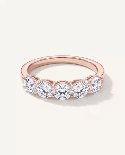 Classic Five-Stone Round Lab Diamond Band (1.25ct. tw.)