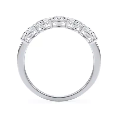 Classic Five-Stone Round Lab Diamond Band (1.25ct. tw.)
