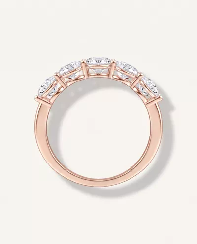 Classic Five-Stone Round Lab Diamond Band (1.50ct. tw.)