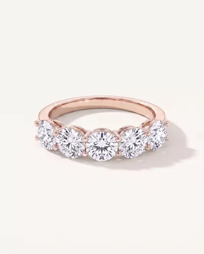 Classic Five-Stone Round Lab Diamond Band (1.50ct. tw.)