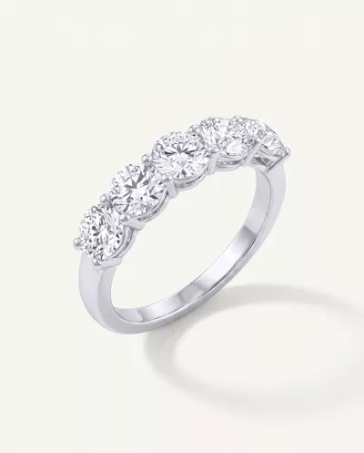Classic Five-Stone Round Lab Diamond Band (1.50ct. tw.)