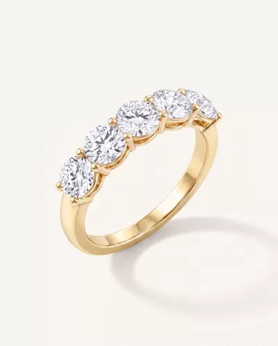 Classic Five-Stone Round Lab Diamond Band (1.50ct. tw.)