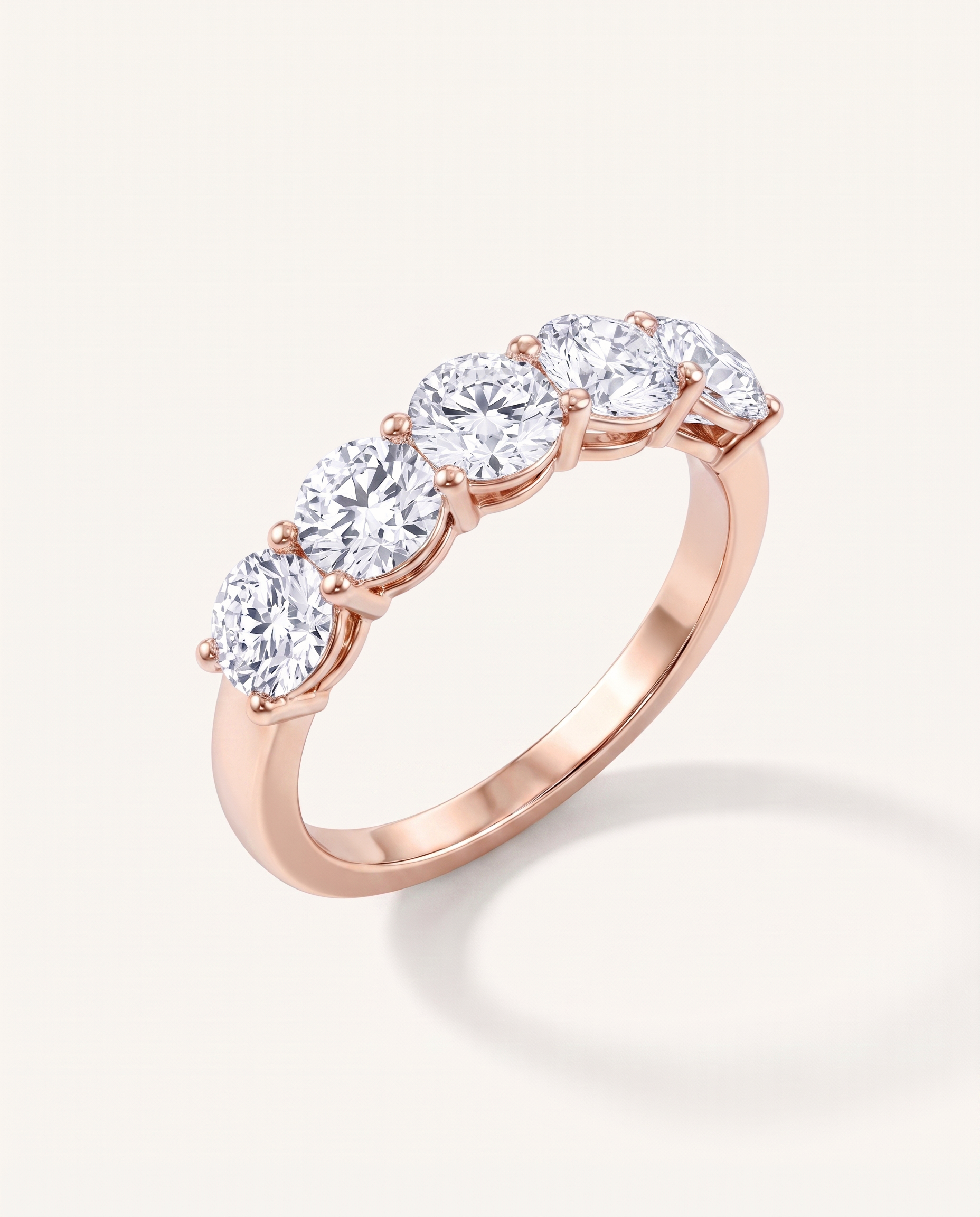 Classic Five-Stone Round Diamond Band (1.50ct. tw.)