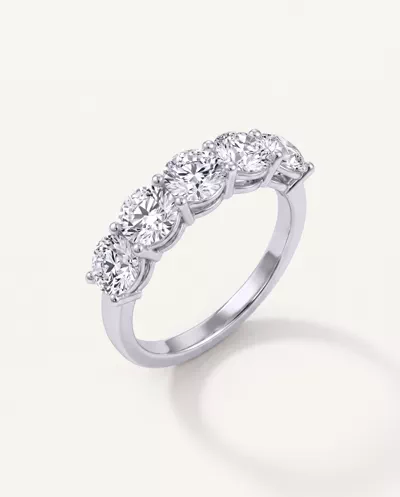 Classic Five-Stone Round Lab Diamond Band (2.00ct. tw.)