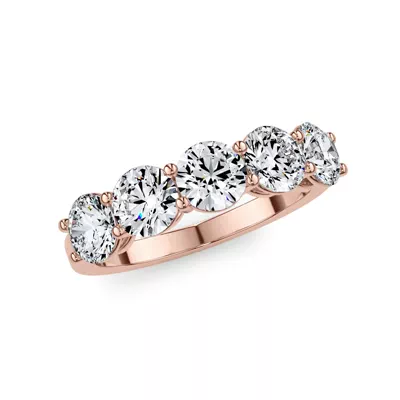 Classic Five-Stone Round Diamond Band (2.00ct. tw.)