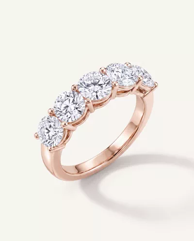 Classic Five-Stone Round Lab Diamond Band (2.50ct. tw.)