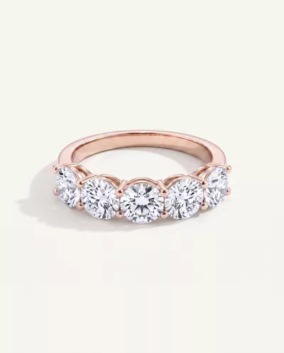Classic Five-Stone Round Lab Diamond Band (2.50ct. tw.)