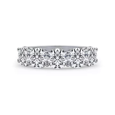 Classic Five-Stone Round Lab Diamond Band (2.50ct. tw.)