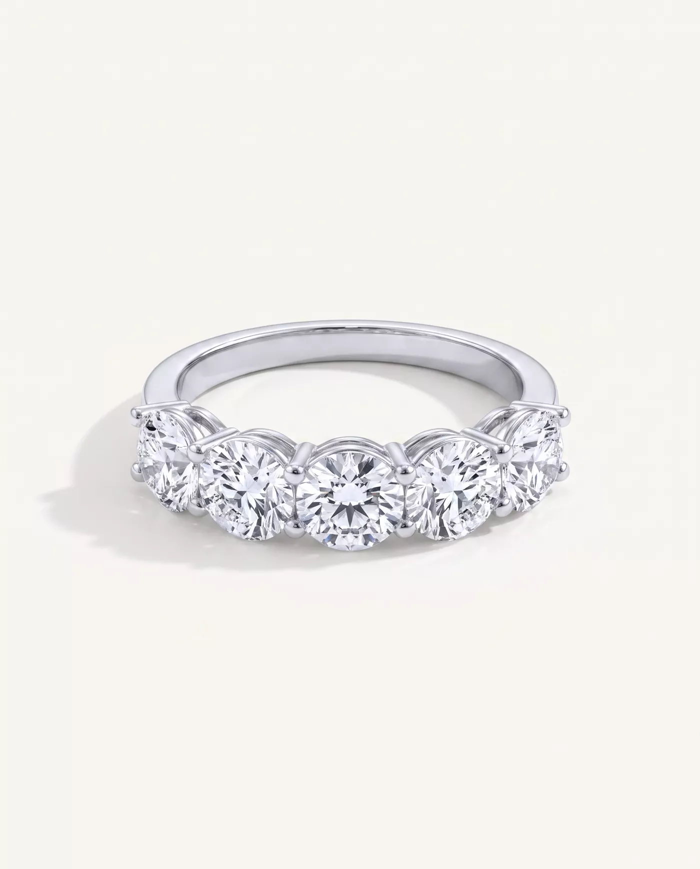 Classic Five-Stone Round Diamond Band (2.50ct. tw.)