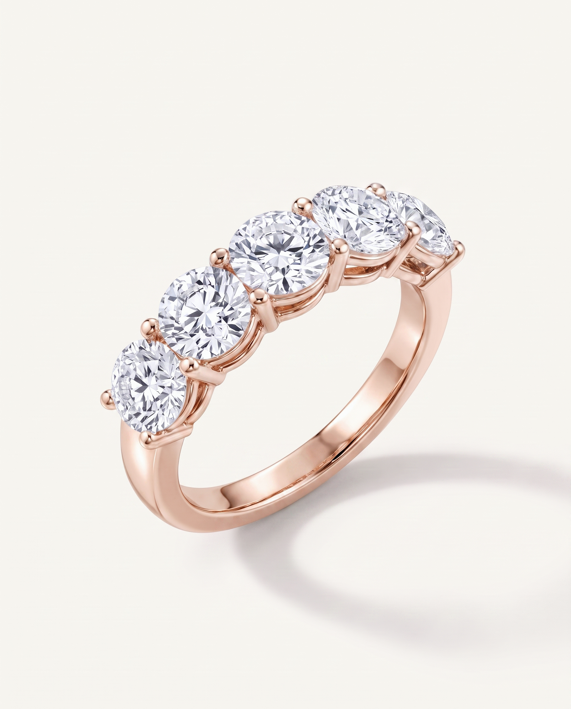Classic Five-Stone Round Diamond Band (2.50ct. tw.)