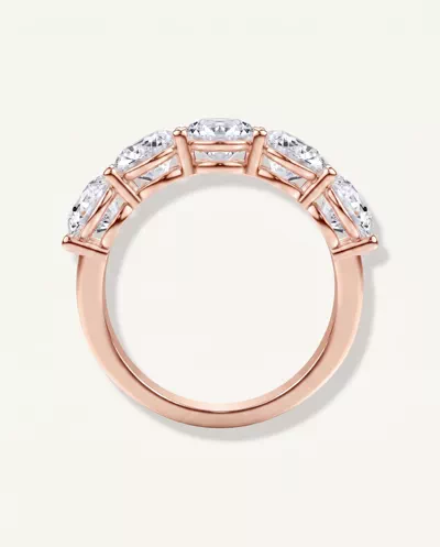 Classic Five-Stone Round Lab Diamond Band (3.00ct. tw.)
