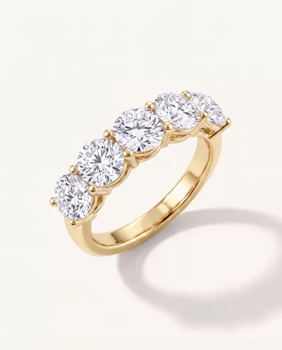 Classic Five-Stone Round Lab Diamond Band (3.00ct. tw.)