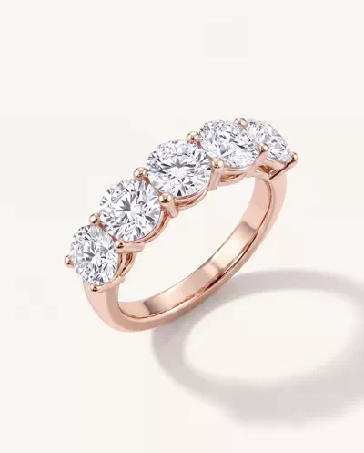 Classic Five-Stone Round Lab Diamond Band (3.00ct. tw.)