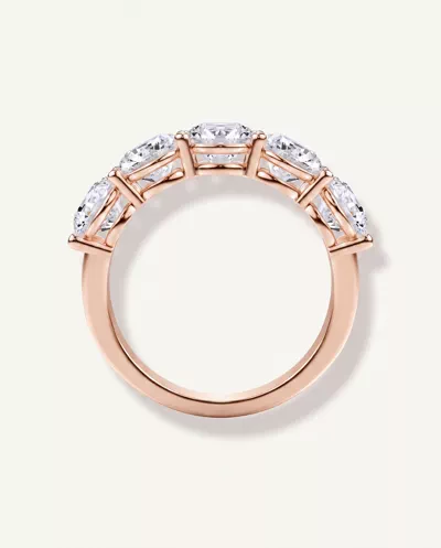 Classic Five-Stone Round Lab Diamond Band (3.00ct. tw.)