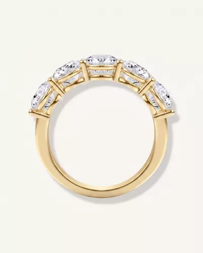 Classic Five-Stone Round Lab Diamond Band (3.00ct. tw.)