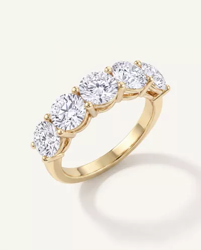 Classic Five-Stone Round Lab Diamond Band (3.00ct. tw.)